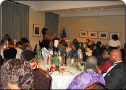 Cross Section of members & Guests at a Club  function